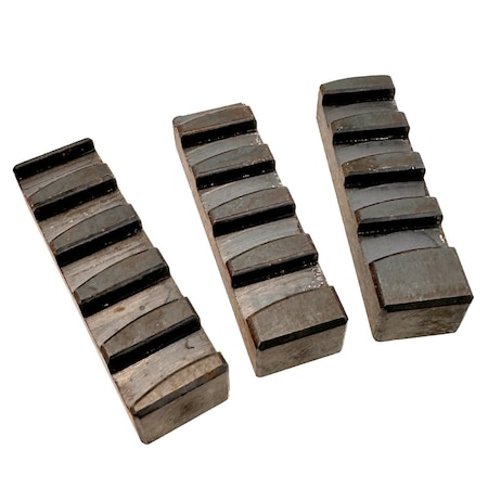 Wheeler-Rex 606480 - Rear Chuck Jaw Insert Set, Replaces 609728 606480-REX